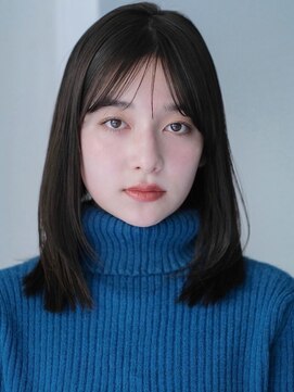 ガーデンヨコハマエスト(GARDEN YOKOHAMA est) 似合わせカット フルバング イメチェンヘアスタイル レイヤー