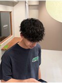 波巻き/ツイストスパイラル/スパイラル/メンズパーマ/大久保