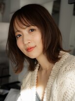 ロウ 銀座(RAW)&nbsp;くびれヘア　銀座　ボブカット　　ハッシュボブ