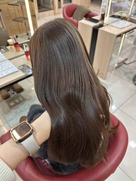 フェイス 伊勢原(FACE。) 透明感カラー/ブリーチなしWカラー/髪質改善/伊勢原