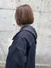 【迷ったらこちら/平日限定】カット+ケアカラー+選べるトリートメント￥13200