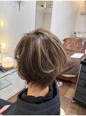 白髪ぼかしハイライト☆