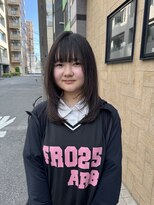 ノイス(noyce)&nbsp;レイヤーカットフェイスレイヤーハッシュカット