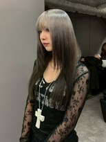 ロテサカエ(Lote.Sakae)&nbsp;着物ヘア/大人ガーリー/ダークアッシュ/似合わせカット/栄