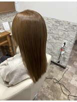 トムヘアーデザイン 古川橋店(TOM HAIR DESIGN) 髪質改善ストレート×カラー
