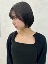 アッシュ 新杉田店(Ash)&nbsp;新杉田レイヤーカット韓国ダブルカラー顔周り前髪カットボブ
