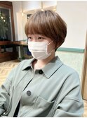 ふんわりマッシュショート