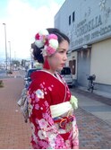 成人式☆ヘアセット&着付け