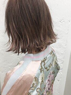 ブルーフェーセス 表参道(blue faces) 『bluefaces』ミルフィーユハイライト＆アッシュグレー