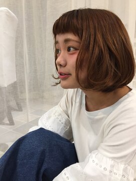 ネオリーブリタ たまプラーザ店(Neolive rita) 切りっぱなしショートボブ