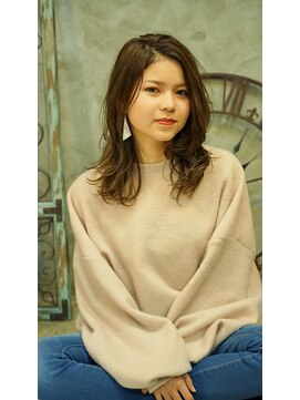 アジュール ヘアデザイン(Aju r hair design) ラフミディ×Aju-r