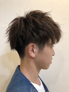 スピナッチ(Spinach) 波打ち2ブロックショート