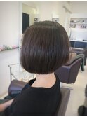 大人前下がりショート☆
