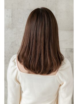 ソラネル(SOLENNEL) ヘルシーレイヤー×ショコラベージュ×大人かわいいセミディ b