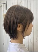 スッキリショートボブ☆ショートカット☆ショートボブ☆ひし形☆