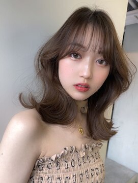 ノク(nok) ワンホンミディアム_くすみオリーブ