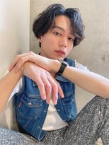 ルービック(Rubik's)&nbsp;かき上げ色気パーマ/爽やかメンズショート