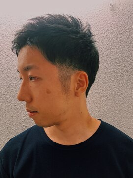 ヒロギンザプレミアムバーバースパ パレスホテル店(HIRO GINZA) ツーブロック×刈り上げ／理容室／丸の内