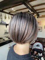 ピア(pier)&nbsp;ショート×バレイヤージュ