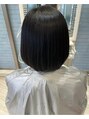 アヤメ 巣鴨店(ayame) ボブに縮毛矯正でこんなにも綺麗に!(巣鴨/髪質改善/縮毛矯正)