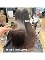 ワット 原宿店(W)&nbsp;原宿髪質改善ベージュカラーブリーチなし韓国レイヤーハイライト