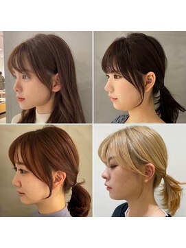 イミ(imi) グレージュカラー/韓国風レイヤー/小顔カット/韓国風パーマ