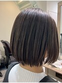 ショートボブグレージユ