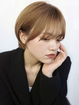 ロビー 表参道(ROBBY) 襟足スッキリショート／丸みショート／イメチェン／30代40代50代