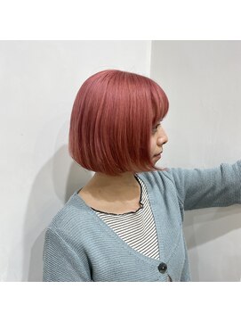ルクール(Le Coeur) 【コーラルピンク】stylist 木下史穏