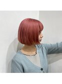 【コーラルピンク】stylist 木下史穏