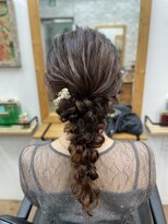 ヘアメイク ゼロサンヨンゴ(Hair Make 0345)&nbsp;編み下ろしスタイル