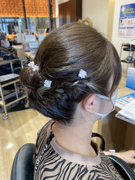 エル フレンズ 宮の沢店(ELLE friend's) 浴衣用アップスタイル