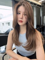 アリュウル 表参道 青山(Allure)&nbsp;褒められる、顔まわりカット韓国くびれヘア/レイヤーカット