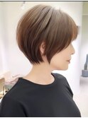 大人可愛いショートヘア