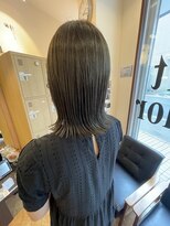 ワフトテイラー(Waft Taylor)&nbsp;カーキグレージュ＋切りぱなし軽め