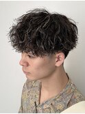 ツイスパ ツイストスパイラル ホワイトメッシュ ハイライト 新宿