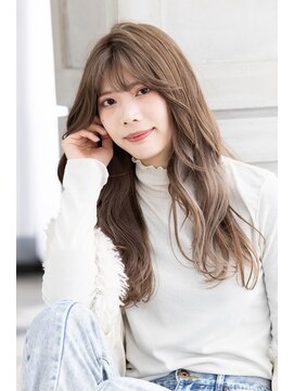 トティア 福島(Totia) 【Totia福島】ミルクティーアッシュ×大人ラフロング