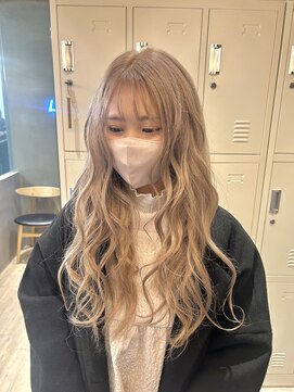 ロンドアジュール 横浜(Lond azur) ★3月人気カラーホワイトベージュ！ブリーチ2回必須カラー！横浜