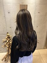 アチーブ ヘア デザイン(achieve hair design) 外国人ハイライトカラーなみなみウェーブ美シルエット20代30代