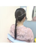ローポニーテール