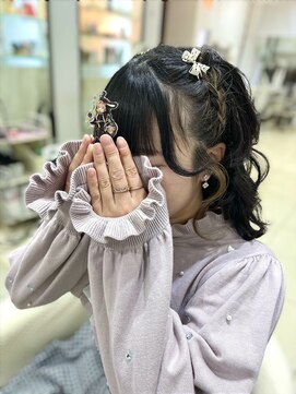 ヘイルジューシー(hail JUICY) あみあみハーフツイン