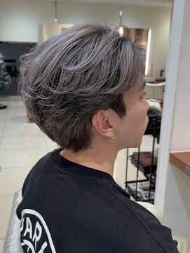 アッシュ 荻窪店(Ash) メンズグレーシルバー/フェザースタイル