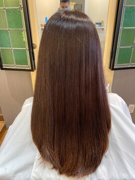 ポルトユイ(PORTE H) 圧倒的なツヤ!髪質改善ストレート☆