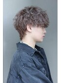 ツイストスパイラルパーマスパイラルパーママッシュウルフ