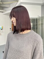 カシェル(cashel)&nbsp;ピンクラベンダー × ボブ