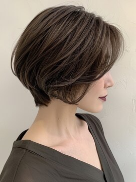 アルトリスト(Altruist Aging×HAIR&SPA) ☆イメチェンピンクベージュアンブレラカラー前髪クールショート