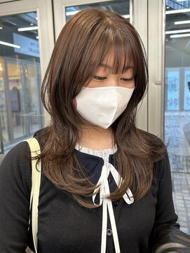 クム(kumu) 韓国へア/レイヤー/顔周り/ボブ/透明感カラー