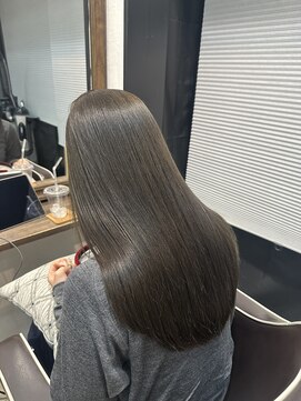 ローハ(Lowha) 【お客様スタイル】ロング/オリーブグレージュ/くすみベージュ