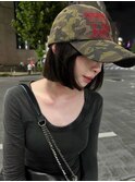 髪質改善＊美髪顎ラインボブ＊美髪【Zina渋谷神南】
