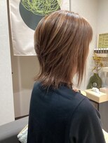 楓&nbsp;ウルフカット